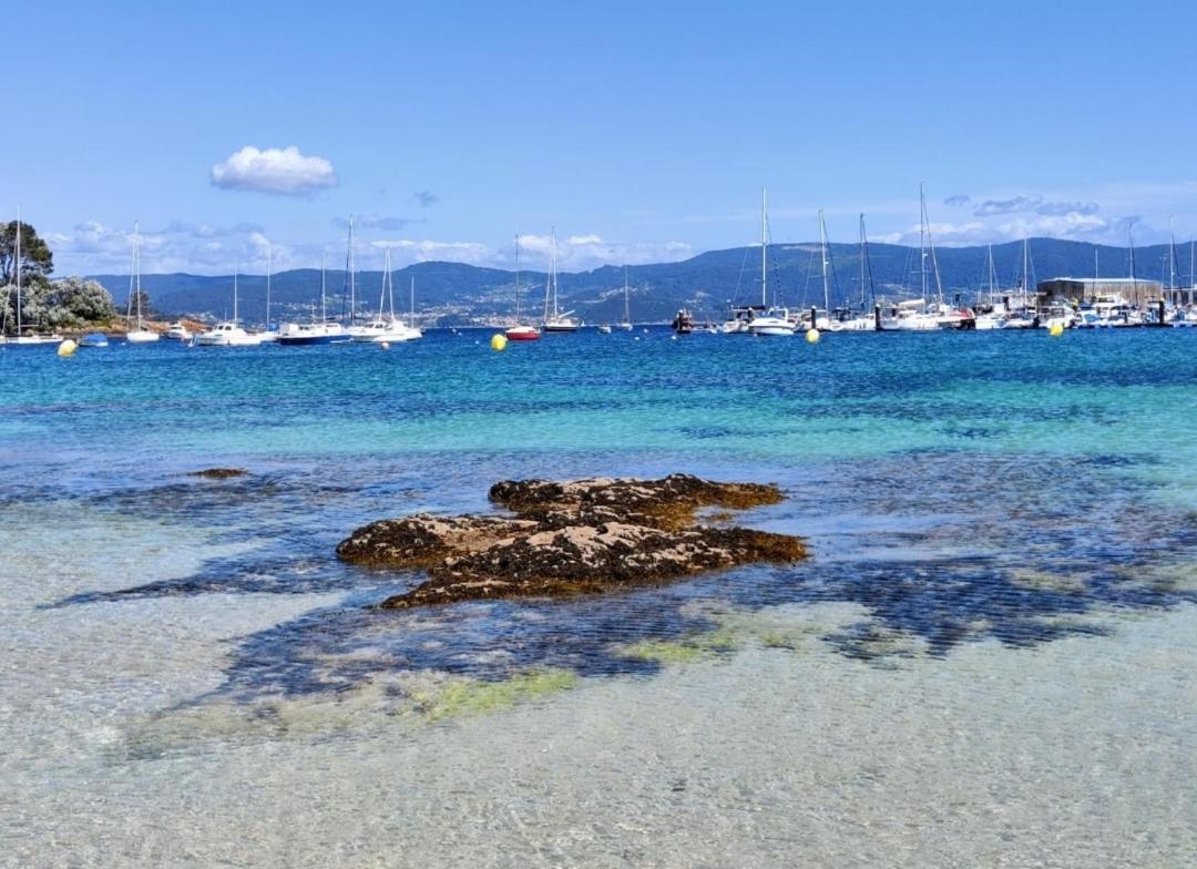 Apartamento Illa Salvora, Portonovo Exterior foto